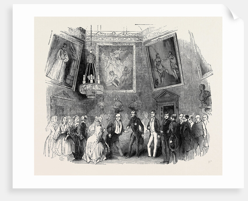 The Reception in the Saloon by Anonymous