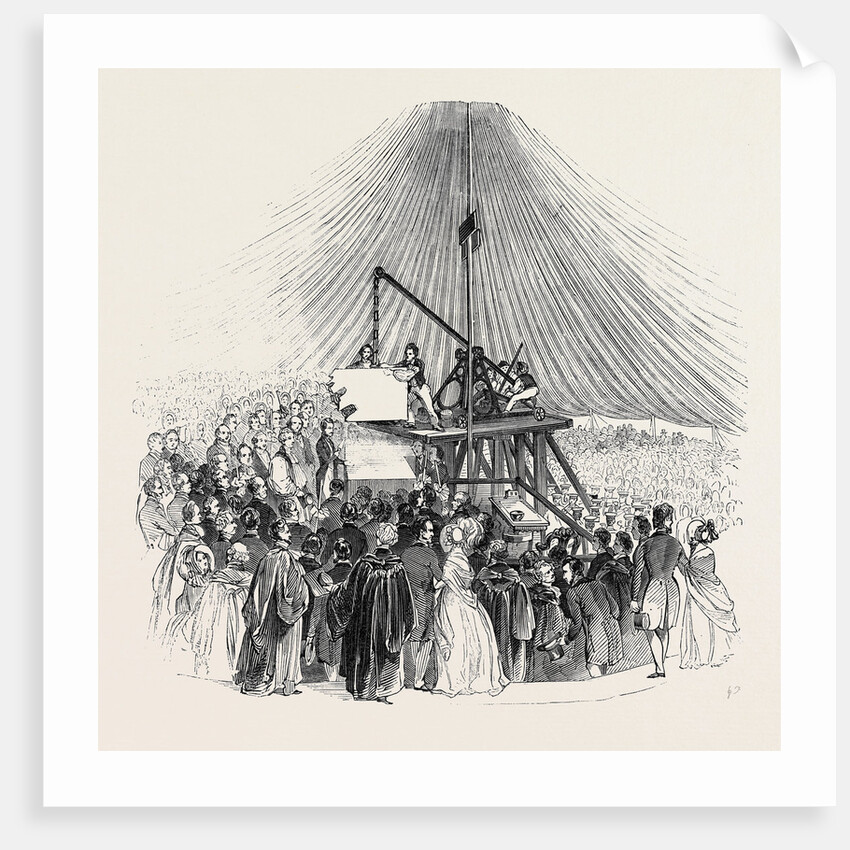 H.R.H. Prince Albert Laying the First Stone of the New Hospital for Consumption, Etc., Fulham Road by Anonymous
