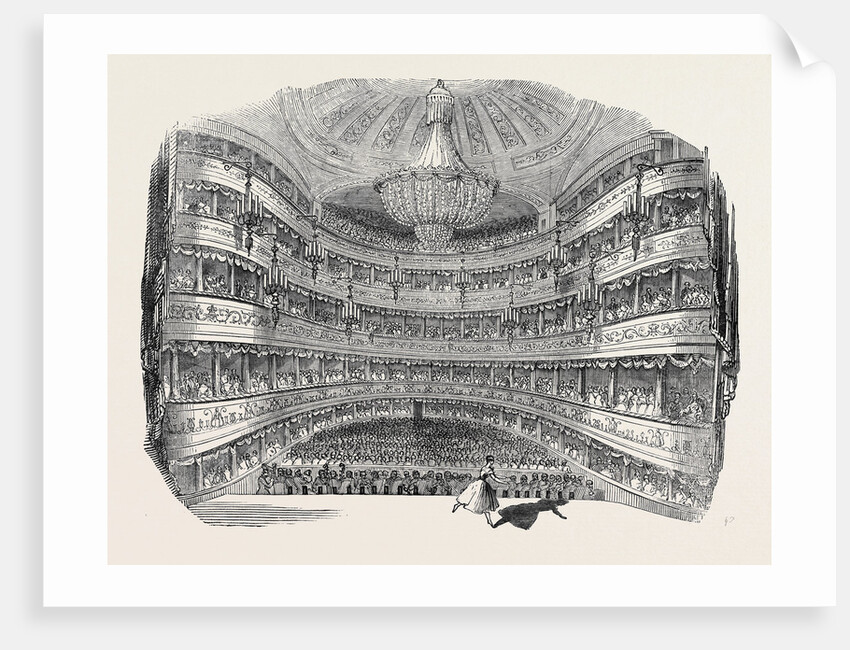 Interior of Her Majesty's Theatre, on Saturday Evening Last. by Anonymous