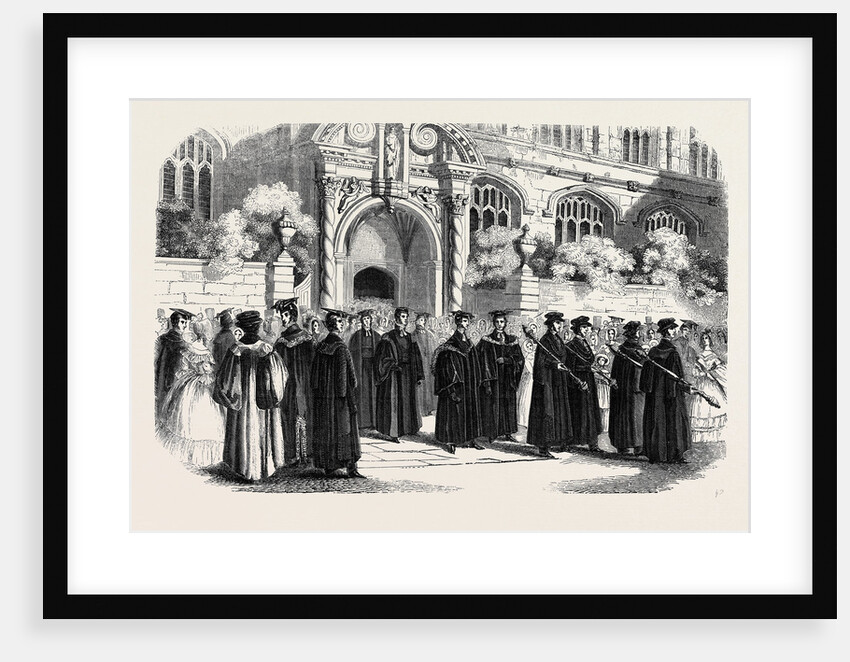 The Procession from St. Mary's. by Anonymous
