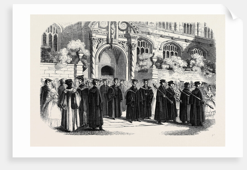The Procession from St. Mary's. by Anonymous