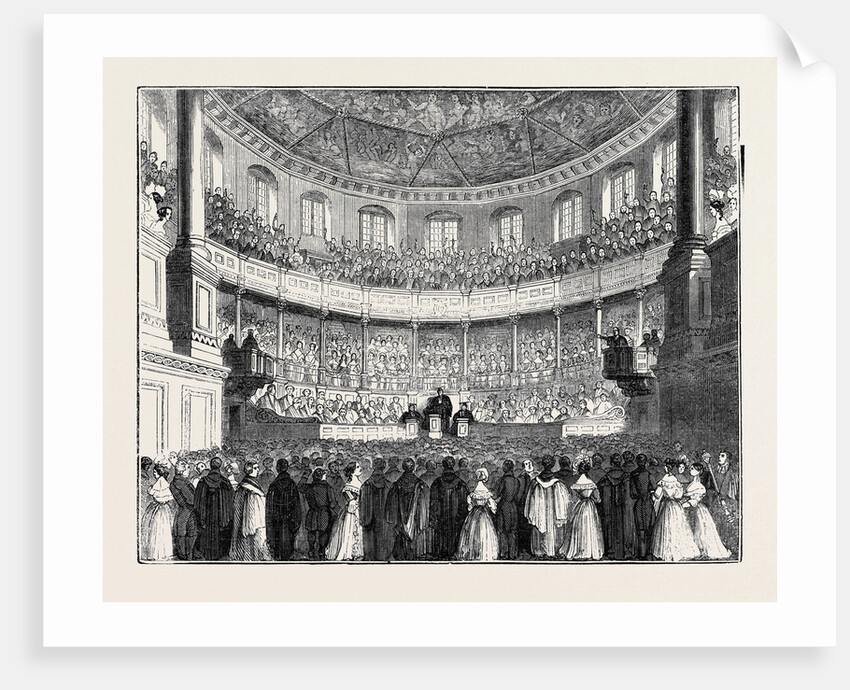 The Convocation in the Theatre by Anonymous