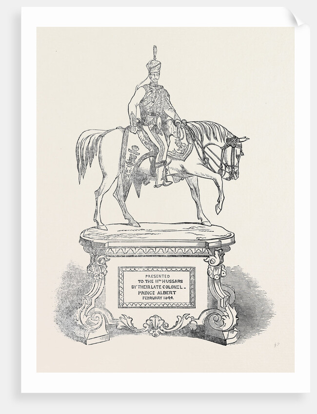 Plate Presented by H.R.H. Prince Albert to the Eleventh Hussars by Anonymous