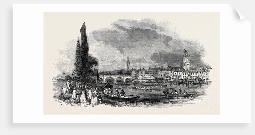 Henley Regatta, Eight-Oar'D Match by Anonymous
