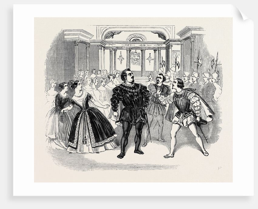 Scene from Costa's Opera of Don Carlos by Anonymous