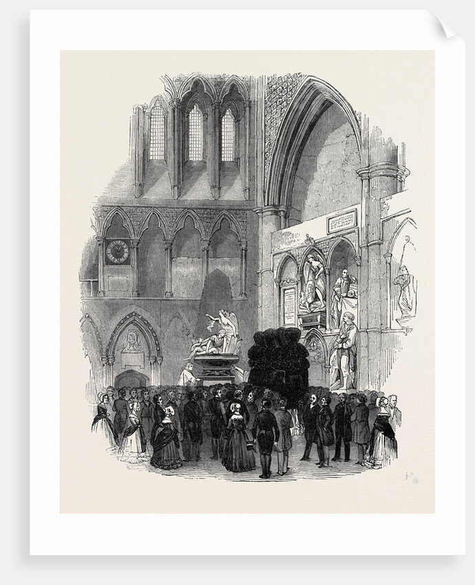 Funeral of Campbell, the Poet, in Westminster Abbey, on Wednesday Last by Anonymous