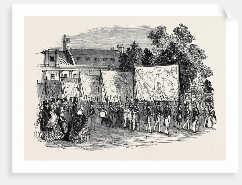 Meeting of the Improved Order of Old Friends, in Finsbury-Square. by Anonymous