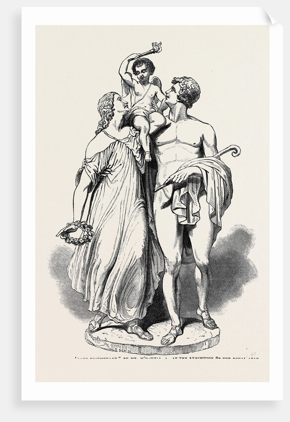 Love Triumphant, at the Exhibition of the Royal Academy by Anonymous