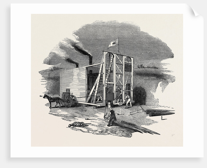 Patent American Steam Pile Driving Engine by Anonymous
