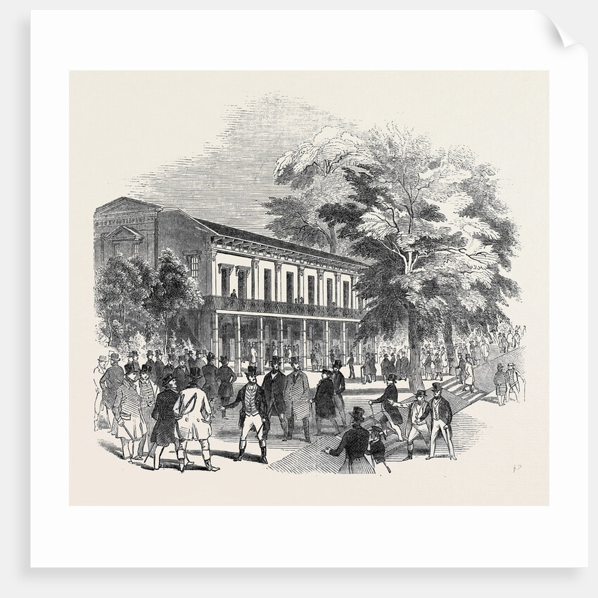 Victoria Archery Rooms, the Council Dinner by Anonymous