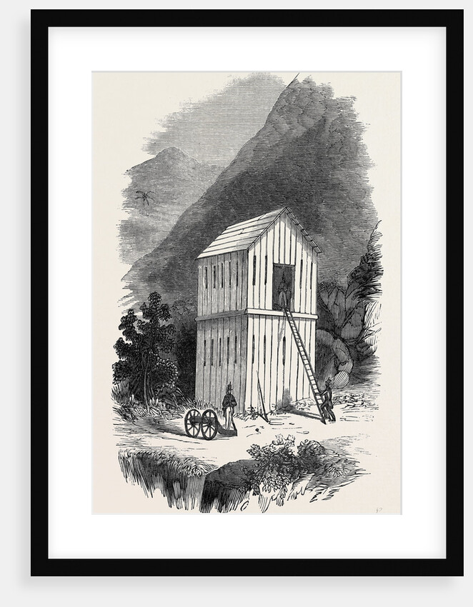 The French Block House Prison, in which Mr. Pritchard Was Confined by Anonymous