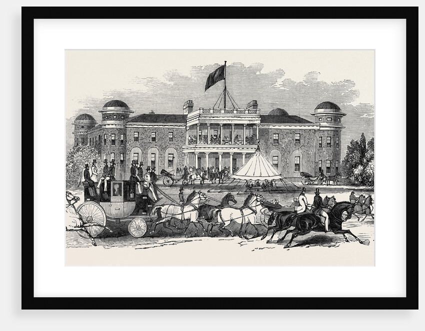 Goodwood House, Scene in the Park by Anonymous