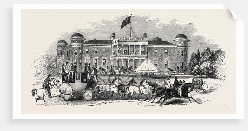 Goodwood House, Scene in the Park by Anonymous