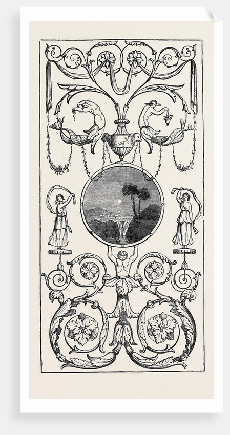 Mr. Fusell's Arabesque in Oil, the Government School of Design by Anonymous