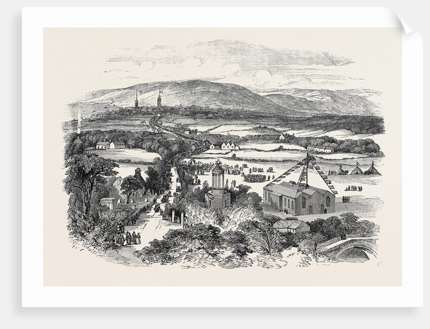 Grand View of the Procession, the Burns Festival by Anonymous