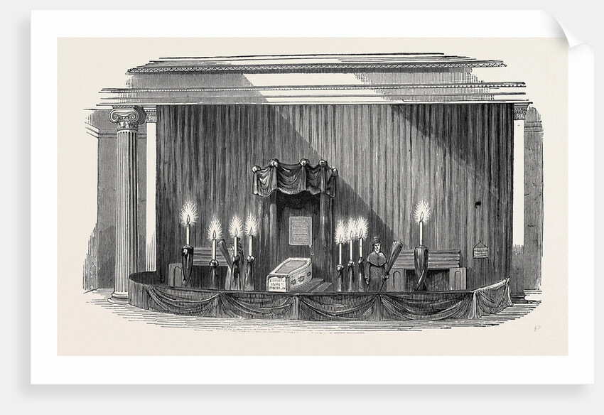 The Late Dr. Dalton, Lying in State by Anonymous