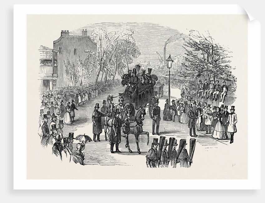 Funeral Procession of the Late Dr. Dalton. by Anonymous