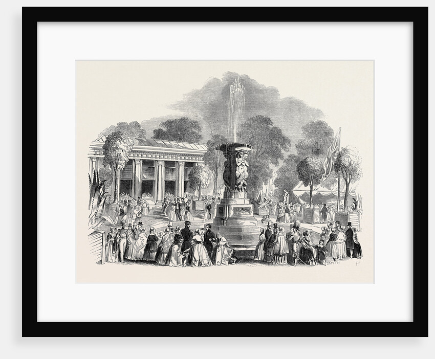 Grand Fete at Mount Edgecumbe, the Bazaar and Italian Gardens by Anonymous