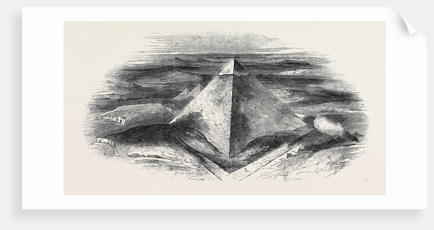General View of the Pyramids of Jizeh by Anonymous