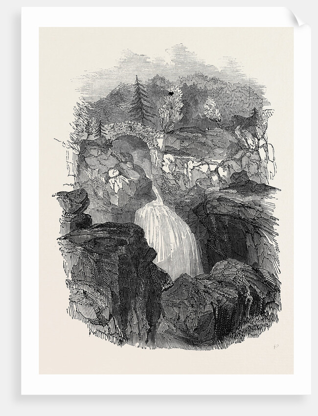 Lower Falls of the Bruar by Anonymous