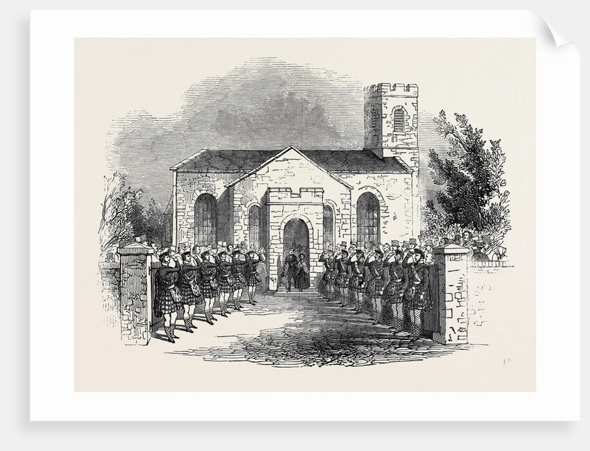Her Majesty Leaving Blair Athol Church, the Queen's Second Visit to Scotland by Anonymous