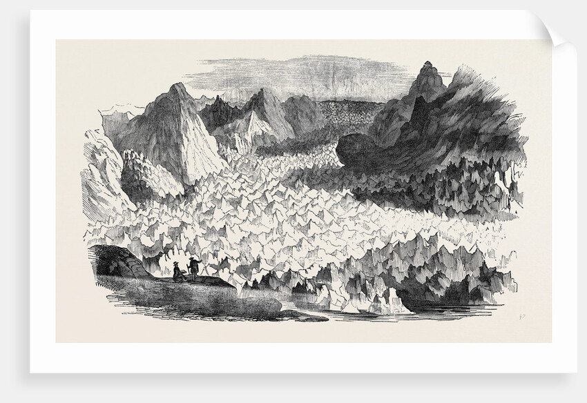 The Great Glacier of Lauteraar by Anonymous