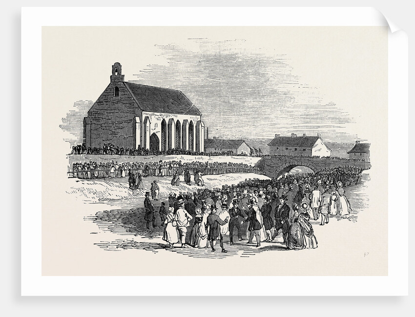 Haswell Colliery Explosion, Burial of the Dead by Anonymous