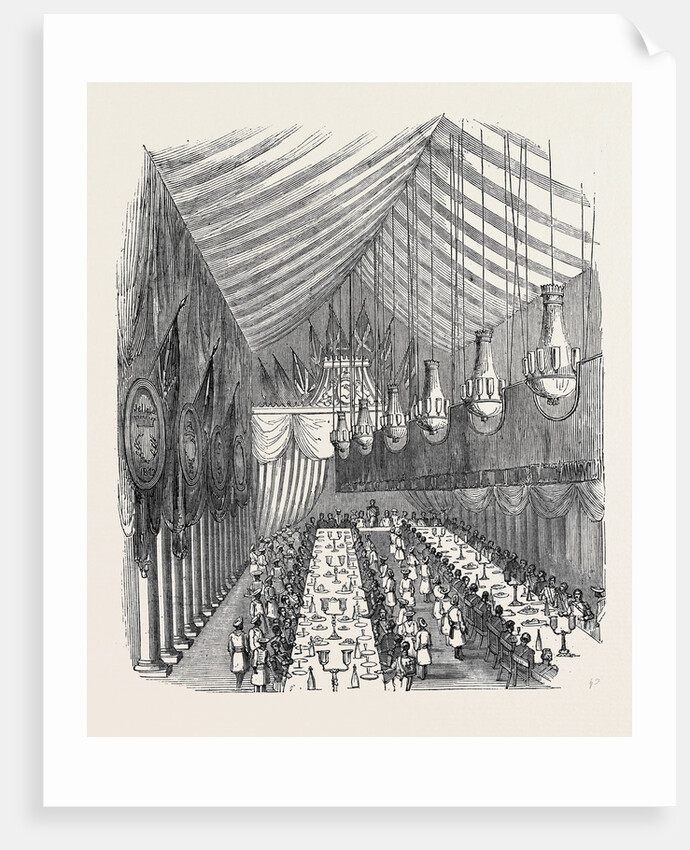 The Banquet in the Hall by Anonymous