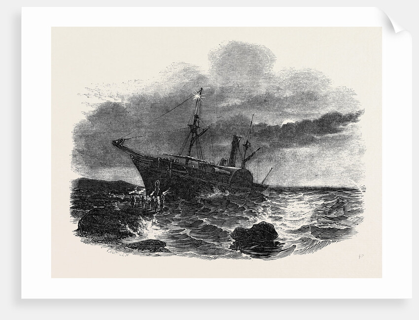 Wreck of the Windsor Castle Steamer by Anonymous
