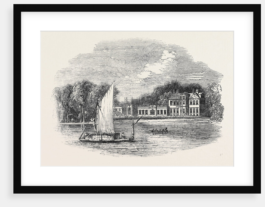 Orleans House, Twickenham; Once the Residence of Louis Philippe by Anonymous