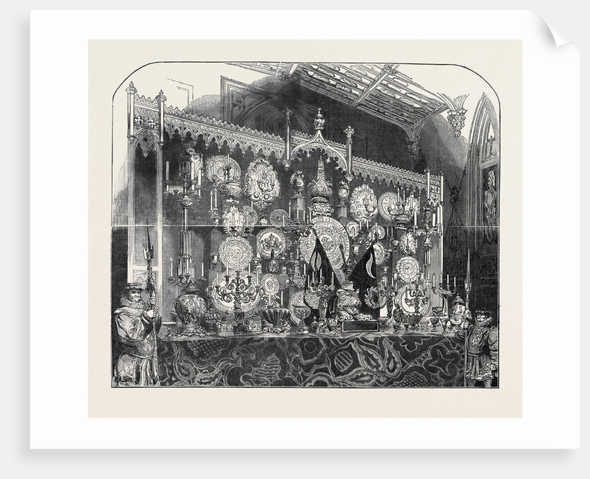 The Grand Buffet, St. George Hall, at the Garter Banquet, Given to His Majesty the King of the French by Anonymous