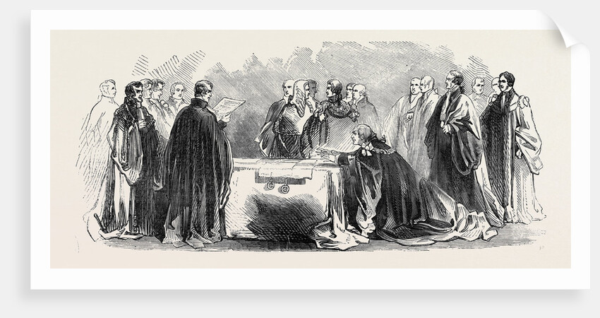 Ceremony of Swearing in the Lord Mayor. by Anonymous