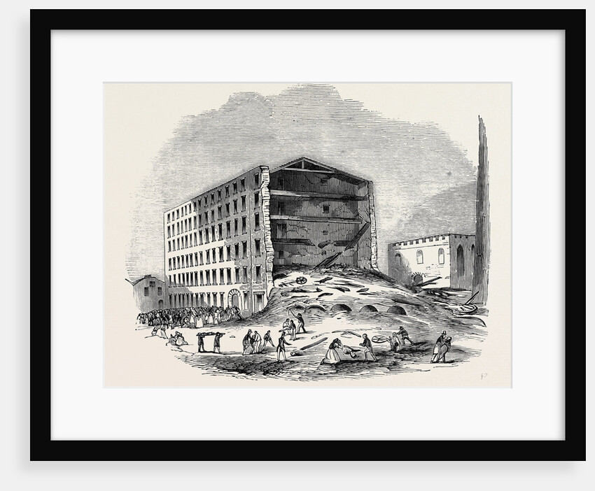 Ruins of the Lower-House Mill, Near Oldham by Anonymous