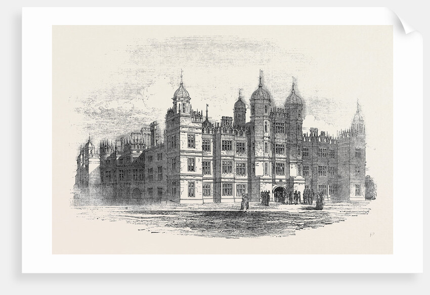 Burghley House, North Front by Anonymous