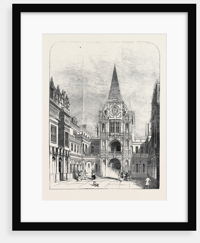 The Inner Court, Burghley by Anonymous