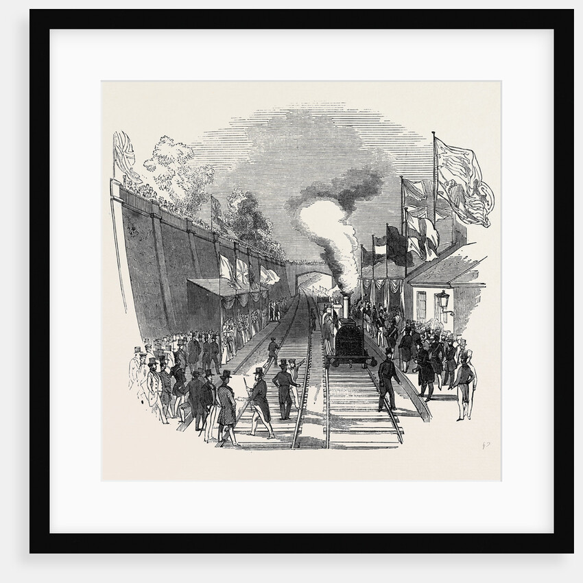Her Majesty's Return, the Weedon Station by Anonymous