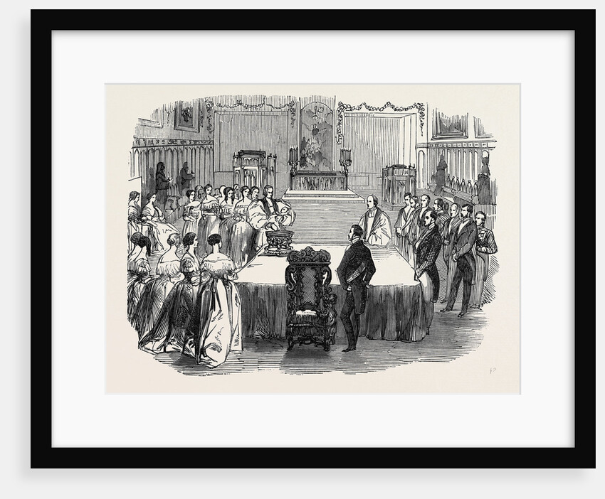 The Christening in the Chapel by Anonymous