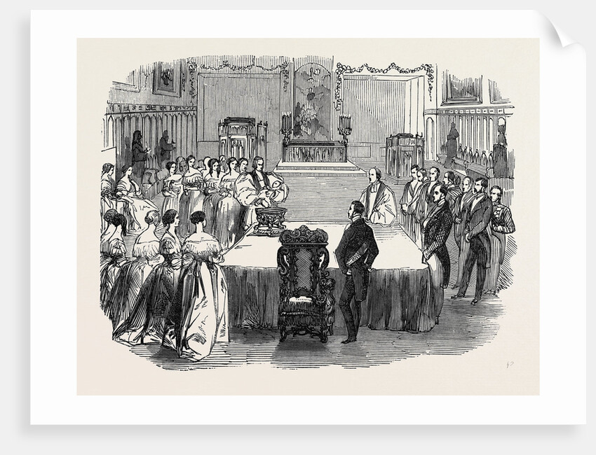 The Christening in the Chapel by Anonymous