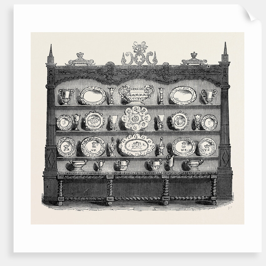 Buffet of Plate, Banquetting Hall, Burghley by Anonymous