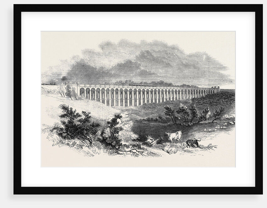 London and Brighton Railway, the Great Ouse Viaduct by Anonymous