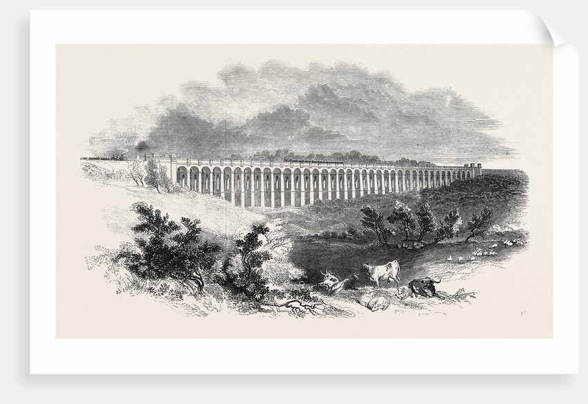 London and Brighton Railway, the Great Ouse Viaduct by Anonymous