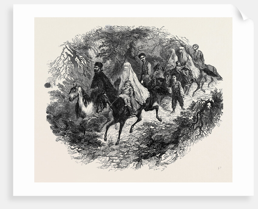 Annual Migration of a Tartar Family by Anonymous