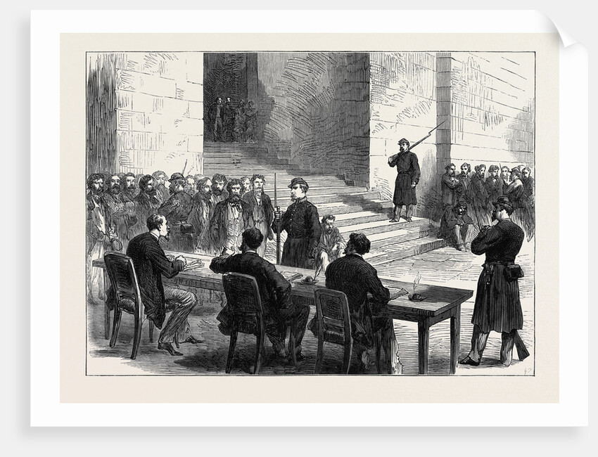 The Communist Trials at the Orangery Versailles: Interrogating the Prisoners 1871 by Anonymous