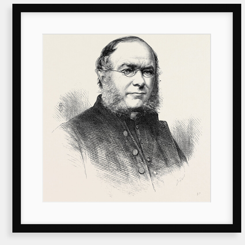 The Late Very Rev. H.L. Mansel D.D. Dean of St. Paul's 1871 by Anonymous