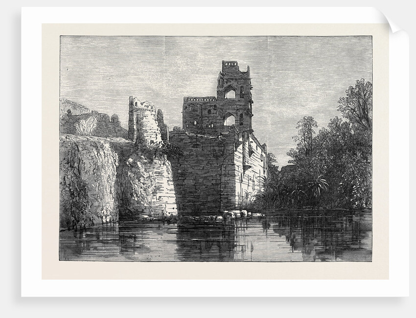 Palace of Justice Beejapoor India 1871 by Anonymous