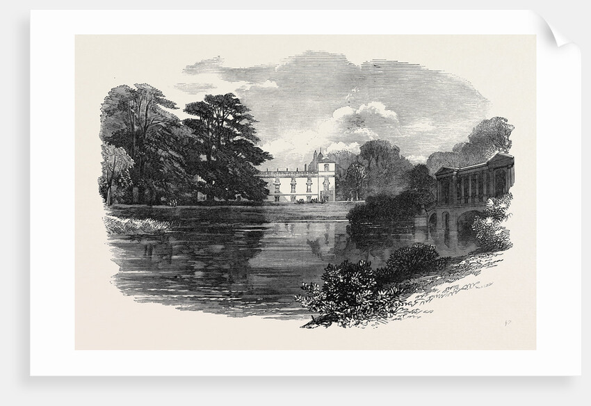 Wilton House Near Salisbury the Seat of the Earl of Pembroke 1871 by Anonymous