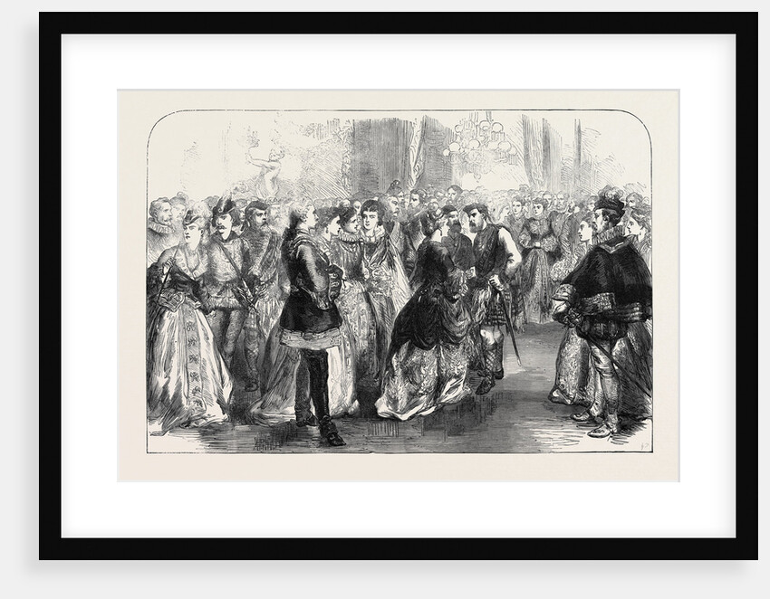 The Waverley Ball at Willis's Rooms 1871 by Anonymous