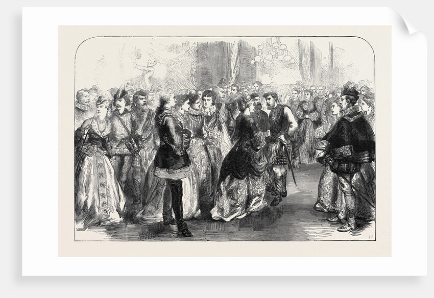 The Waverley Ball at Willis's Rooms 1871 by Anonymous