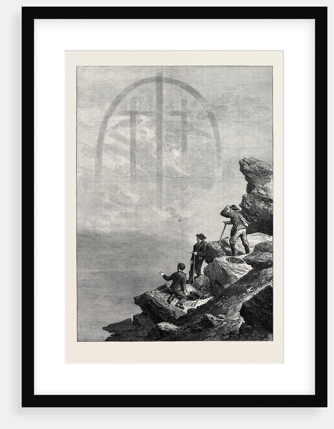 The Fog-Bow Seen from the Matterhorn 1871 by Anonymous