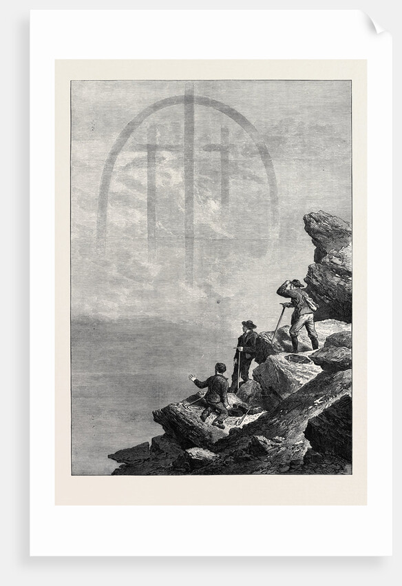 The Fog-Bow Seen from the Matterhorn 1871 by Anonymous